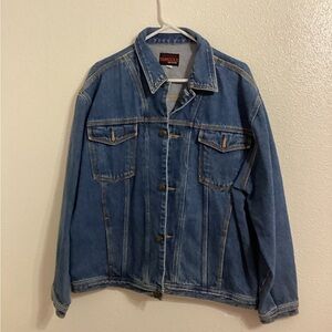 Vintage Sunbelt Sport Denim Jacket Size XL